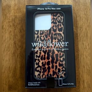 Leopard print iPhone 16 pro max case 🐆❤️🐾
